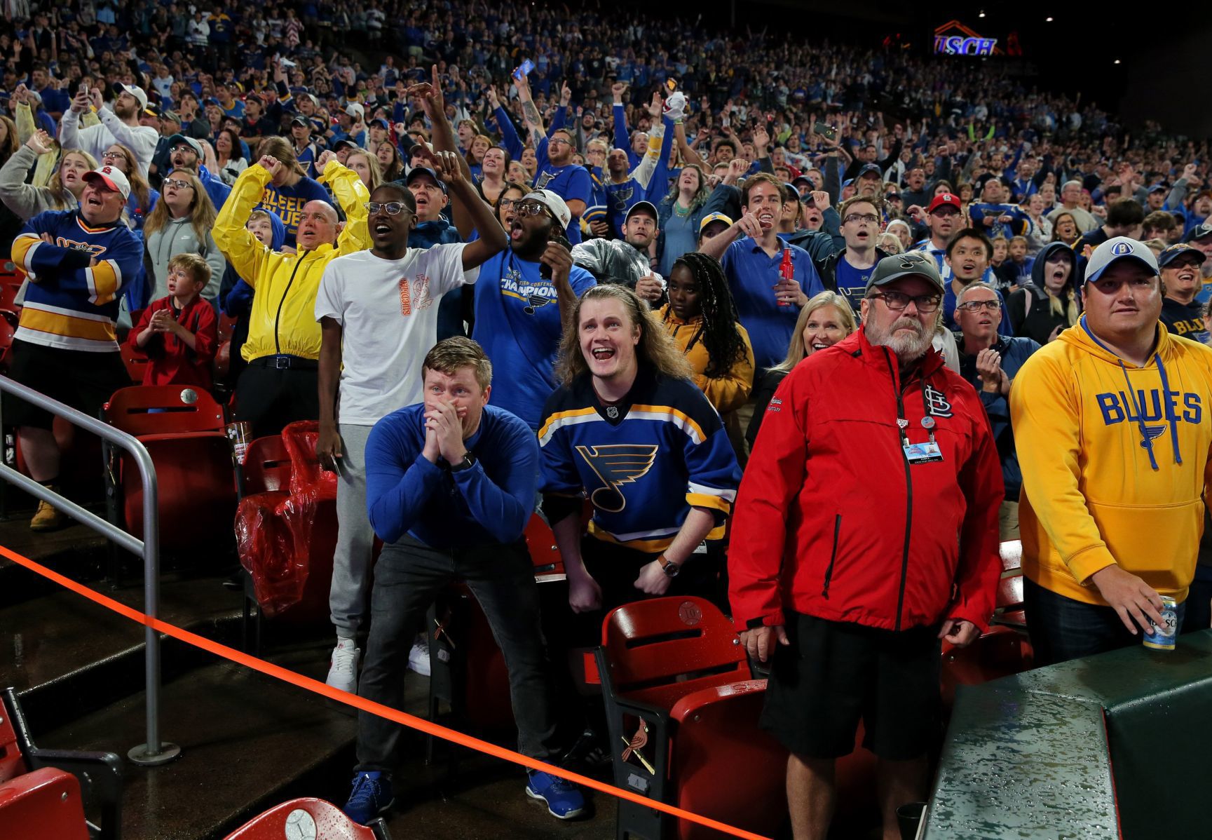 Stanley Cup Final Game 7 watch party at Busch Stadium